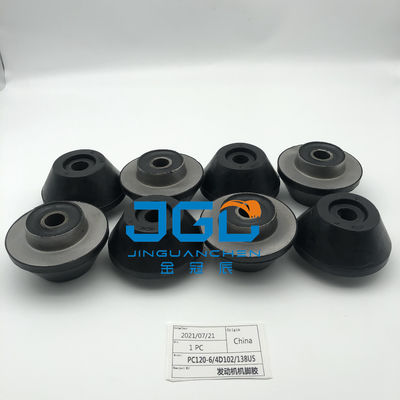 Motor Montajı Motor Sistemleri Parça Montajı Kauçuk Yastık Ayak Bumper PC120-6 4D120 PC138US Excavato için