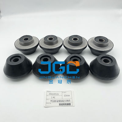 Motor Montajı Motor Sistemleri Parça Montajı Kauçuk Yastık Ayak Bumper PC120-6 4D120 PC138US Excavato için