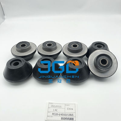 Motor Montajı Motor Sistemleri Parça Montajı Kauçuk Yastık Ayak Bumper PC120-6 4D120 PC138US Excavato için