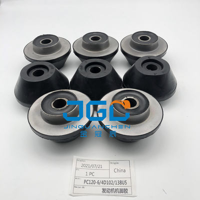 Motor Montajı Motor Sistemleri Parça Montajı Kauçuk Yastık Ayak Bumper PC120-6 4D120 PC138US Excavato için