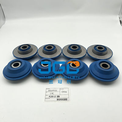 Komatsu PC200-1 PC200-2 Motor Kauçuk Montajı İçin Ekskavator Motor Kauçuk Montajları