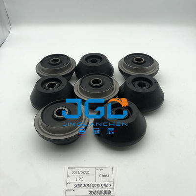 SK200-8 210-8,250-8,260-8 Kauçuk Montaj YN02P01095P1 J05E Motor Yastığı Kauçuk Yastık SK200 Motor Montaj Kauçuk