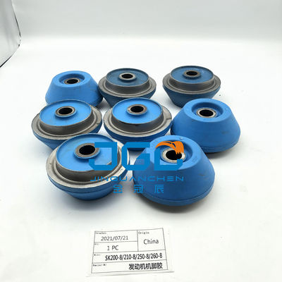 SK200-8 210-8,250-8,260-8 Kauçuk Montaj YN02P01095P1 J05E Motor Yastığı Kauçuk Yastık SK200 Motor Montaj Kauçuk