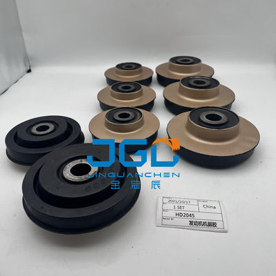 Motor Sistemleri Parçaları Montaj Lastik Yastık Ayak Bumper HD2045 Kazı Makinesi Parçası için