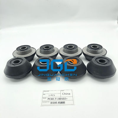 Kazıcı PC60-7 Dizel Motor Destek Yastığı 4D102 Motor Yastığı için