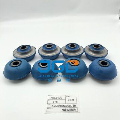 Yüksek Kaliteli Çeşitli Kauçuk Montaj Motor Kazı Parçaları Motor Yastığı PC60-7 PC120-6 4D95 PC130-7 için