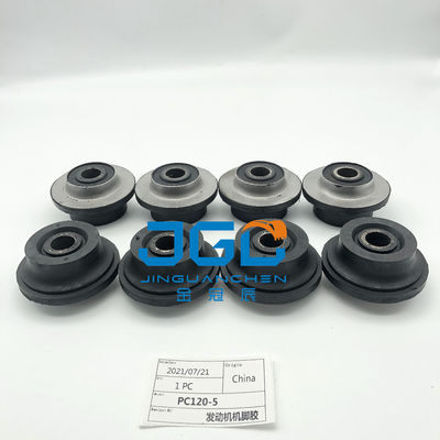 PC120-5 için çoklu kauçuk montaj motor kazıcı parçaları motor yastığı
