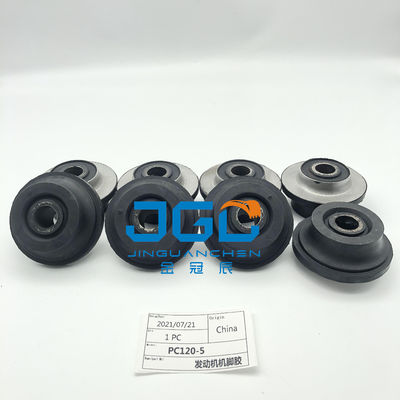 PC120-5 için çoklu kauçuk montaj motor kazıcı parçaları motor yastığı