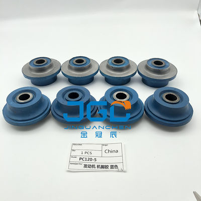 PC120-5 için çoklu kauçuk montaj motor kazıcı parçaları motor yastığı