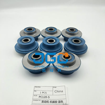 PC120-5 için çoklu kauçuk montaj motor kazıcı parçaları motor yastığı