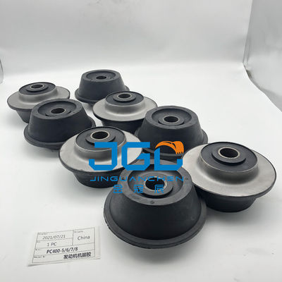 Çeşitli Tip / Boyutlu Esnek Kauçuk Montajları Motor Kazı Parçaları Motor Yastığı PC400-5-6-7-8 için