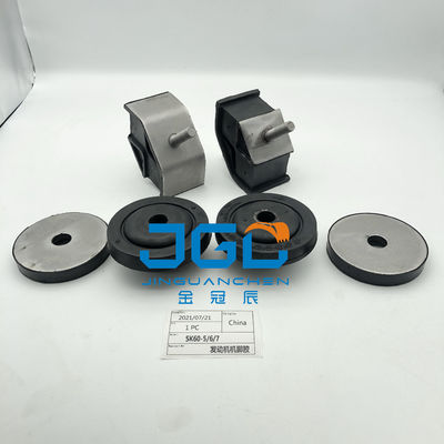 Toptan Satış Ekskavatör Makinesi Parçaları Çin Kauçuk Fabrikası Destek Fabrikası SK60-5/6/7 Motor Yastığı Montajı