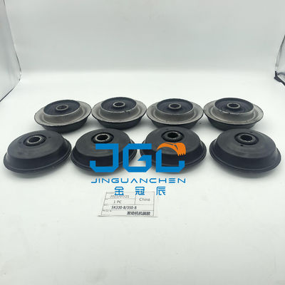 Kazıcı Motoru SK 330-8 350-8 Montaj Kauçuk Yastığı 6D102 Motor Montaj Kauçuk