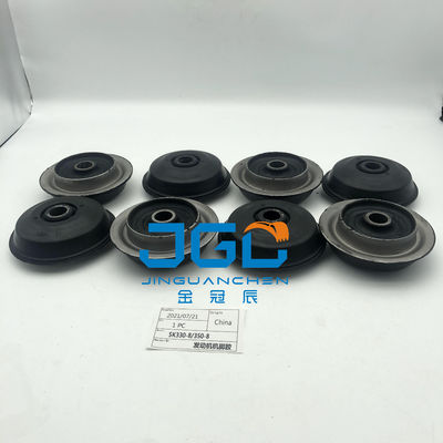 Kazıcı Motoru SK 330-8 350-8 Montaj Kauçuk Yastığı 6D102 Motor Montaj Kauçuk