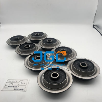 Kazıcı Motoru SK 330-8 350-8 Montaj Kauçuk Yastığı 6D102 Motor Montaj Kauçuk