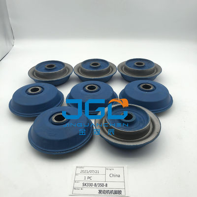 Kazıcı Motoru SK 330-8 350-8 Montaj Kauçuk Yastığı 6D102 Motor Montaj Kauçuk