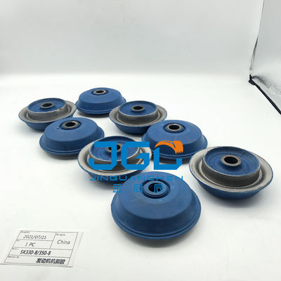 Kazıcı Motoru SK 330-8 350-8 Montaj Kauçuk Yastığı 6D102 Motor Montaj Kauçuk