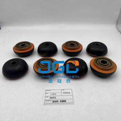 Kazı makinesi ZAX55 Dizel motor parçaları Motor yastığı için kauçuk destek yastığı