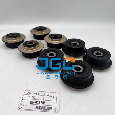 Motor Montajı Motor Sistemleri Parçalar Kauçuk Yastık Ayaklar Domestic Makine 17mm için tampon