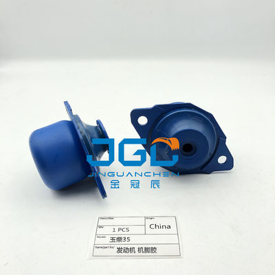 Yüksek Kaliteli YC35 Kaz makinesi montu Boyutu 14 mm Motor montu kauçuk