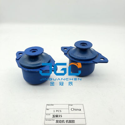 Yüksek Kaliteli YC35 Kaz makinesi montu Boyutu 14 mm Motor montu kauçuk
