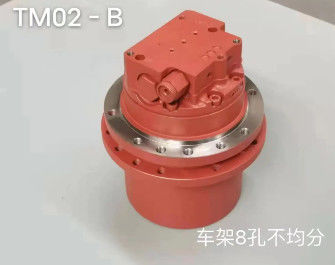 Seyahat Motoru TM02 GM02 Son Sürüş Assy Gezegen Döşeme Hız azaltıcısı Motor Döşeme Kutusu Redüktörü 10F2 için