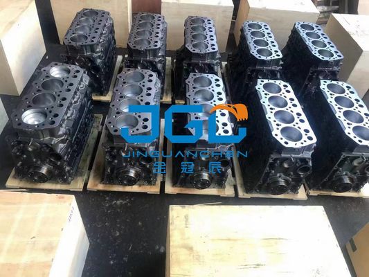 Tam motor motor 4D34 4D34T Orta silindir montajı Silindir baş montajı