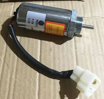 Ekskavatör Elektronik Parçaları Durdurma Solenoid Anahtar SK75 897209-1152 4LE1 EX55 897329-5680 12V 24V
