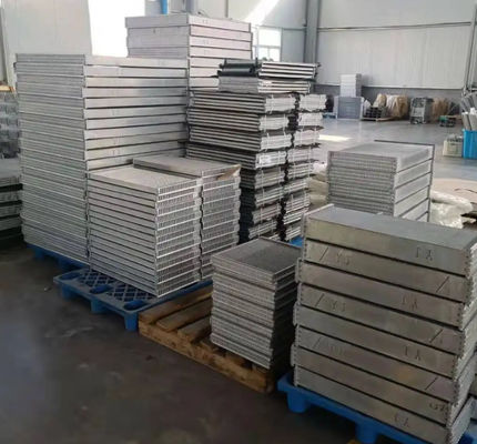 Fabrika kazıcı radyatörü PC75-3C Kazıcılar için alüminyum malzemesi