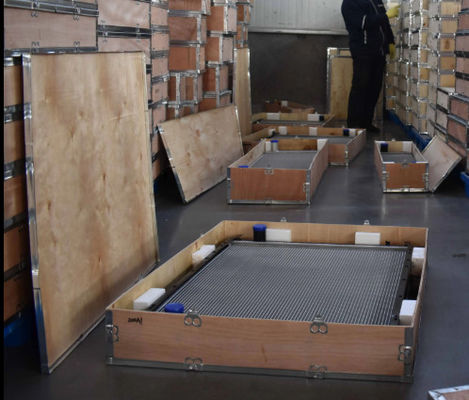 Radyatör PC45 Ekskavator Fabrikası Kaynağı Alüminyum Malzemesi