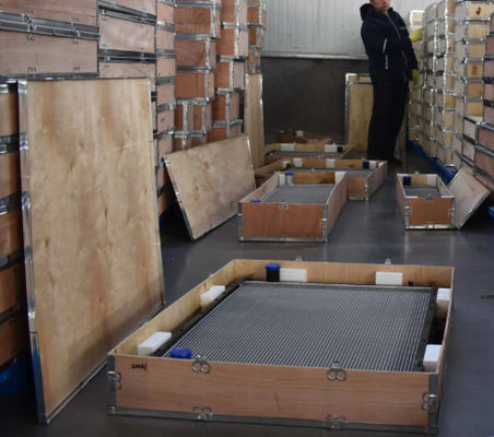 Kazı makinesi radyatörü SK260-8 Fabrikası Alüminyum malzemeleri satıyor