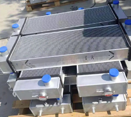 İnşaat Makineleri Parçaları Kazı makinesi için alüminyum radyatör SK130-8