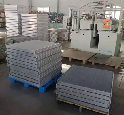 Kazı makinesi için alüminyum kazıcı radyatörü SH120A1 Mühendislik uygulamaları