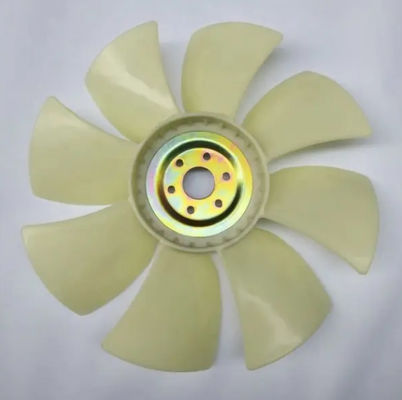 Komatsu kazıcı PC60-5-6-7 PC120-5-6-7 Fan blades 4D95/4D102 için uygundur