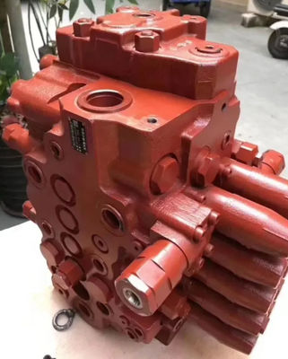 Kazı makinesi parçaları için orijinal hidrolik ana kontrol dağıtım valfi KYB13 YC135 SH120SWE150 için uygundur