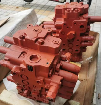 Kazı makinesi parçaları için orijinal hidrolik ana kontrol dağıtım valfi KYB13 YC135 SH120SWE150 için uygundur