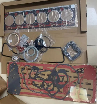 SAA6D102 Ekskavator Motor Kit Piston Ring Cylinder Liner Gasket Set için Mühendislik Makineleri