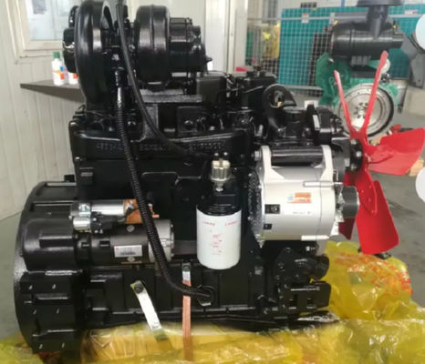 80HP Cummins Su Soğutucu Dizel Motoru 4BTA3.9-C80 İnşaat Endüstrisi Projesi için