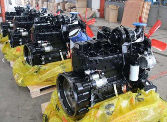 Mühendislik Makineleri için 132kw Su Soğutmalı Motor Montajı 6BTA5.9-C180 İnşaat Dizel Motoru