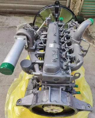 Isuzu 6BG1 Orijinal Dizel Motor Montajı Ekskavator Motor Parçaları