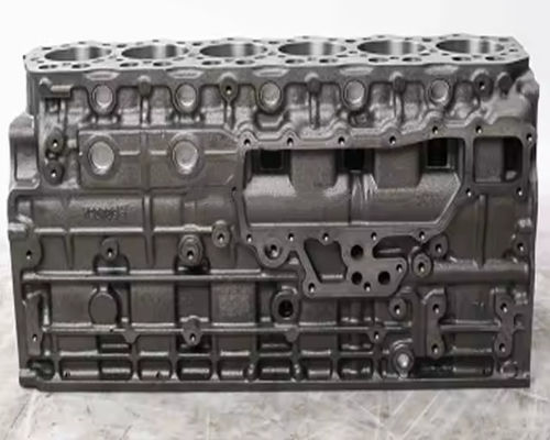 Yeni kazıcı yedek parçaları 6D34 Motor Silindir Bloku İnşaat Makineleri Parçaları
