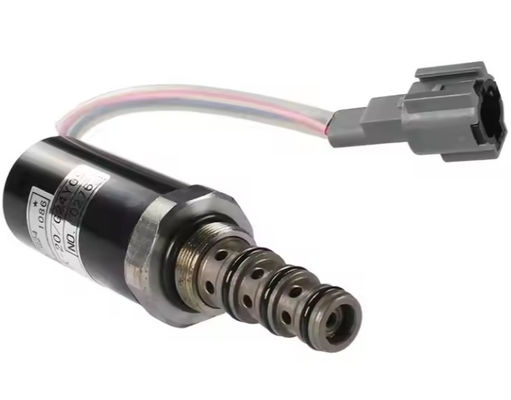HD820 HD1023 HD1430-3 için kazıcı parçaları Hidrolik pompa döner solenoid valfi KWE5K-20/G24Y05