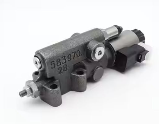 Fan pompası solenoid valfi 244-4120 CAT E345D E330D kazıcı için uygundur