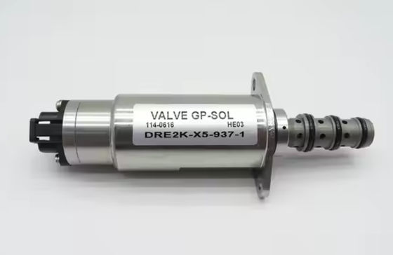 114-0616 CAT 318B 330C 345B Ekskavatör için Hidrolik Pompa Solenoid Valf 1140616