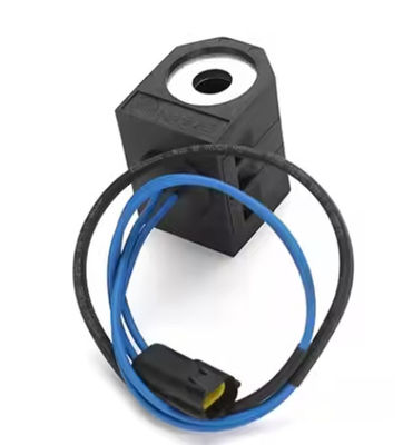 DH150 DH220 DH225 DH300-5-7 Ekskavator Aksesuarları için Döner Solenoid Valf Bobini 24V 52.3mm 13mm