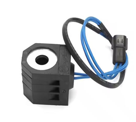 DH150 DH220 DH225 DH300-5-7 Ekskavator Aksesuarları için Döner Solenoid Valf Bobini 24V 52.3mm 13mm