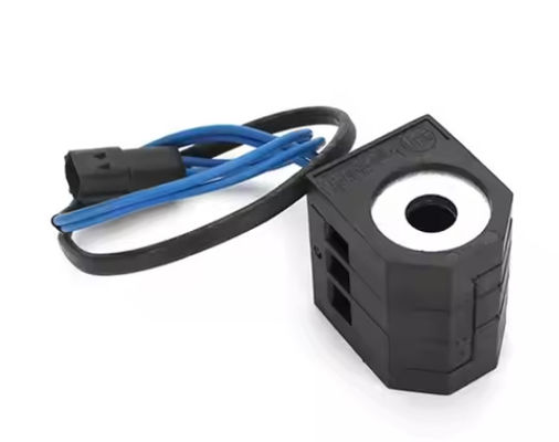 DH150 DH220 DH225 DH300-5-7 Ekskavator Aksesuarları için Döner Solenoid Valf Bobini 24V 52.3mm 13mm