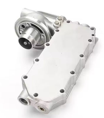 PC300-7 Ekskavatör Dizel Motoru Parçaları 6D114 Yağlandırma Yağı Filtresi Kafası Yağ Soğutucu Koltuk Radyatörü Kapak 3934159