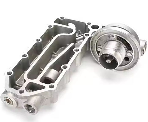 PC300-7 Ekskavatör Dizel Motoru Parçaları 6D114 Yağlandırma Yağı Filtresi Kafası Yağ Soğutucu Koltuk Radyatörü Kapak 3934159