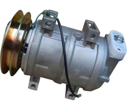 Mürettebat için klimalı kompresör 506211-6571 EX200LC-5 EX200-5 DKS15CH Motor 24V